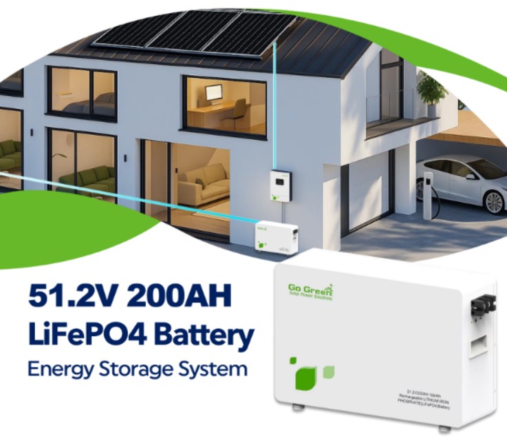 51.2V 200Ah LiFePO4 Battery Energy Storage System – 10240Wh High‑Capacity BMS Protected ESS for Large Scale Solar Home Industry and Telecom UPS